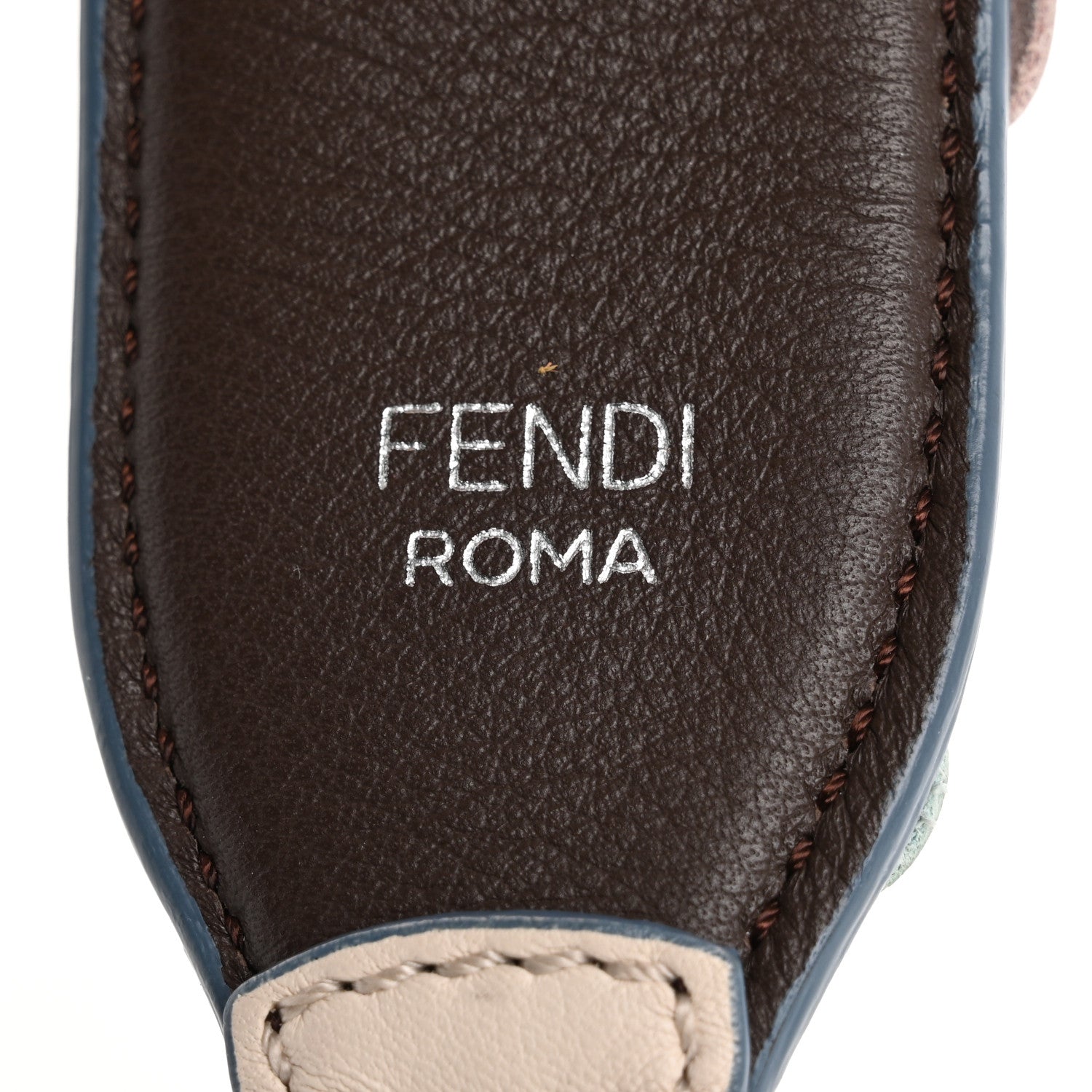 Fendi Vitello Dolce Flowerland Studded Strap You Camelia Moresco Multicolor 4 of 8