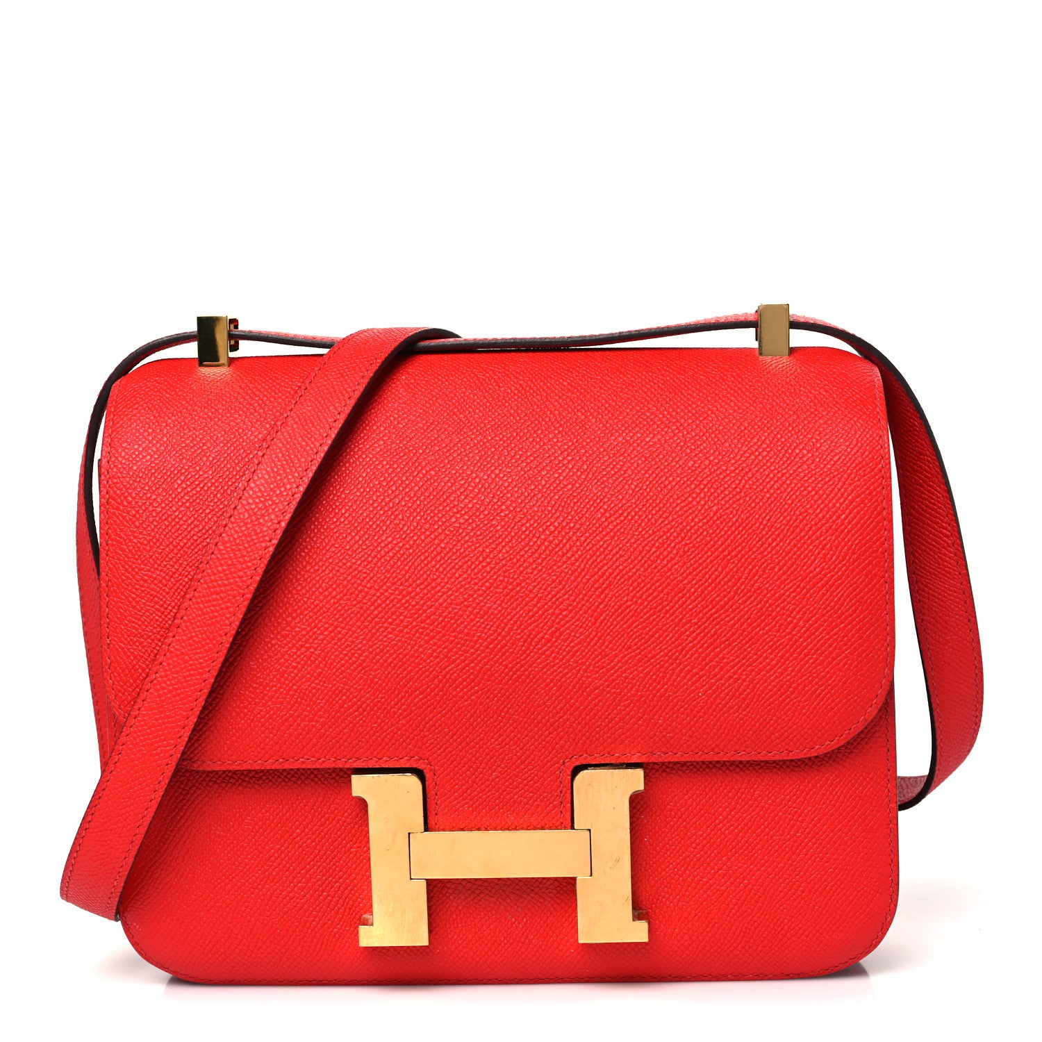 Hermes Epsom Constance 24 Rouge de Coeur 1 of 11