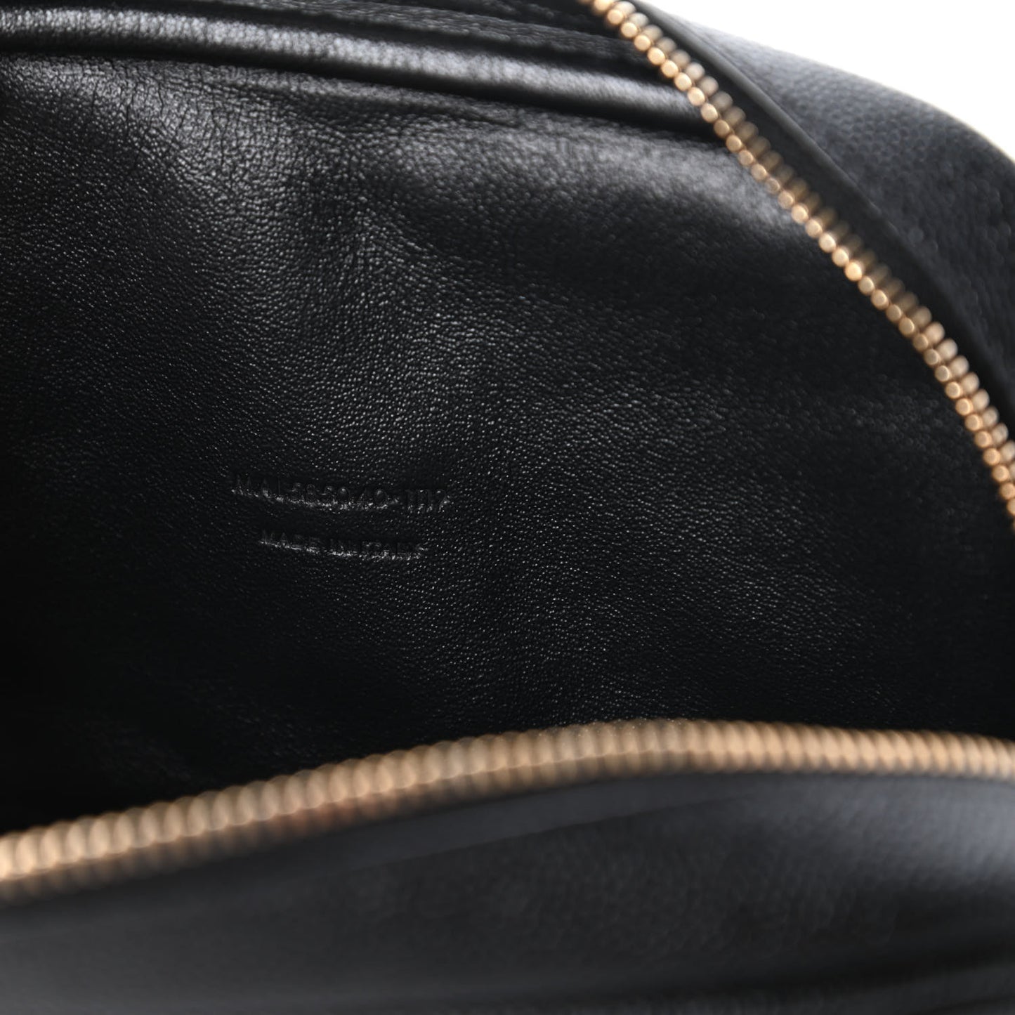 Grain De Poudre Matelasse Monogram Mini Lou Camera Bag Black