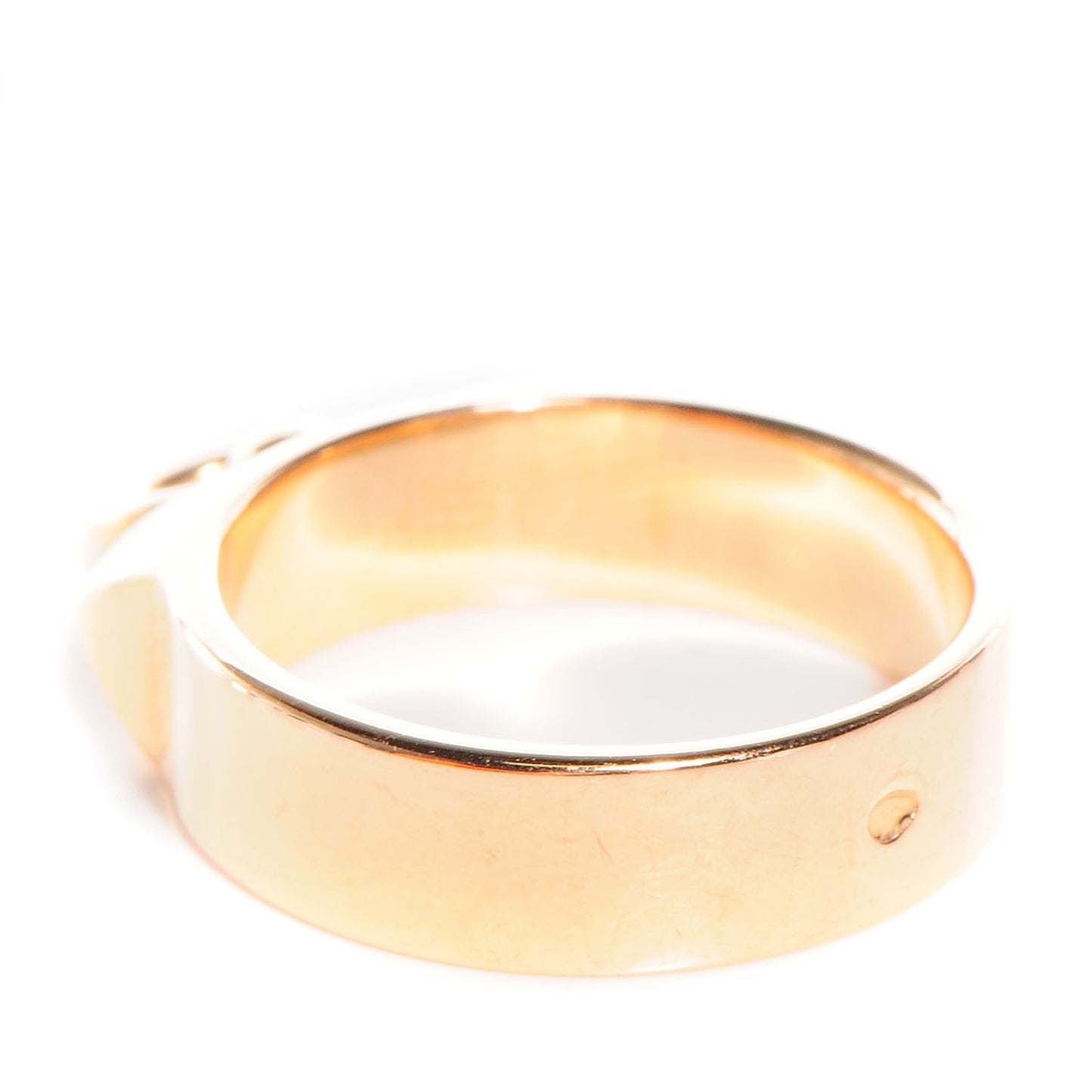 18K Rose Gold PM Collier De Chien Ring 48 4.5