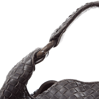 Bottega Veneta Nappa Intrecciato Sloane Hobo Ferro Gray 14 of 20