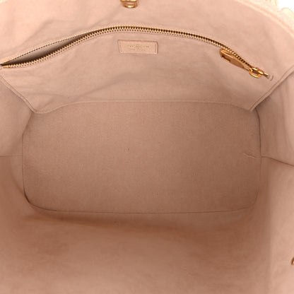 Louis Vuitton Empreinte Monogram Summer Stardust Neverfull MM Beige Clair 6 of 10