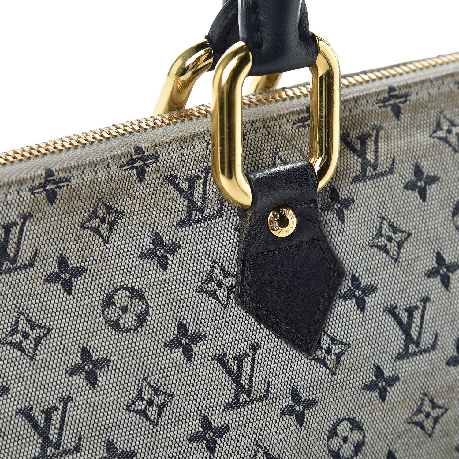 Louis Vuitton Mini Monogram Alma Long Blue 19 of 24