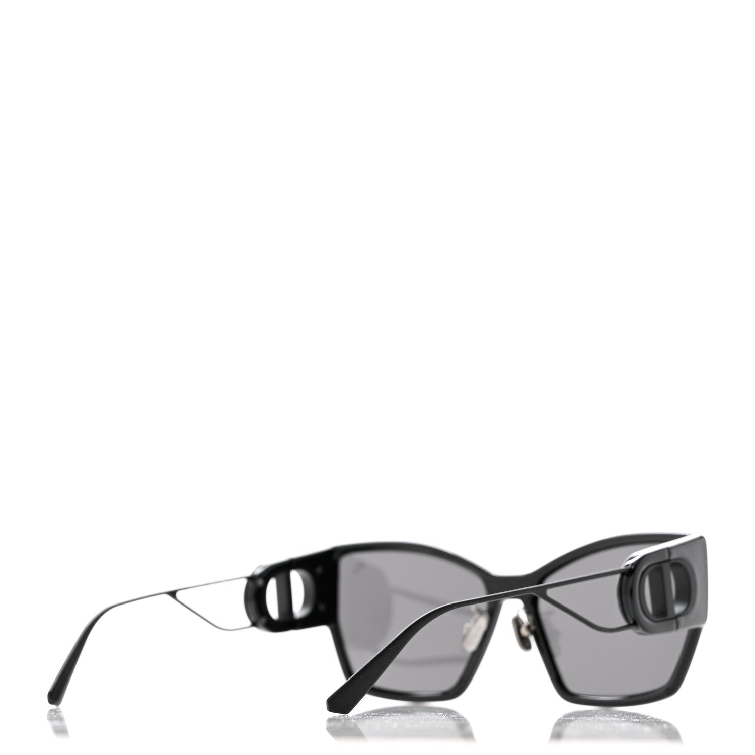 Christian Dior Rectangular 30 Montaigne 1 S2U Sunglasses Black 4 of 9