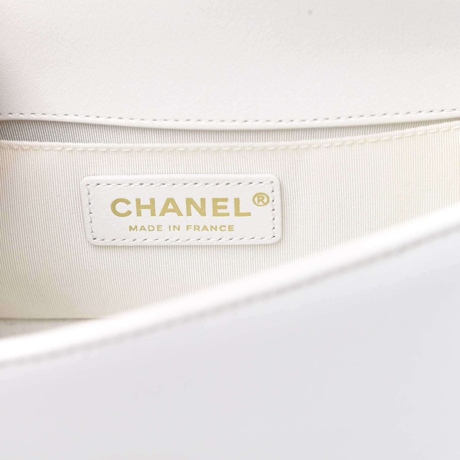 Chanel Lambskin Quilted Small Boy Flap White 6 of 10
