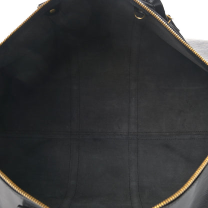 Louis Vuitton Epi Keepall 55 Black 5 of 17