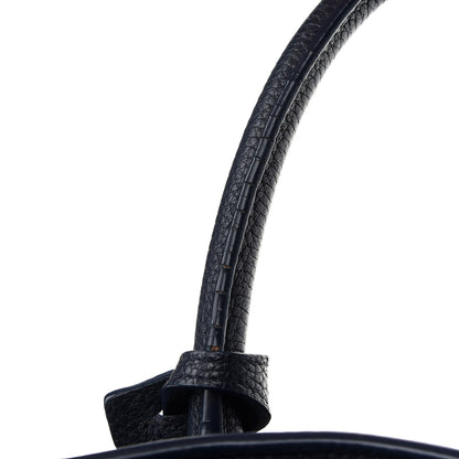 Saint Laurent Grained Calfskin Small Supple Sac De Jour Navy 14 of 14