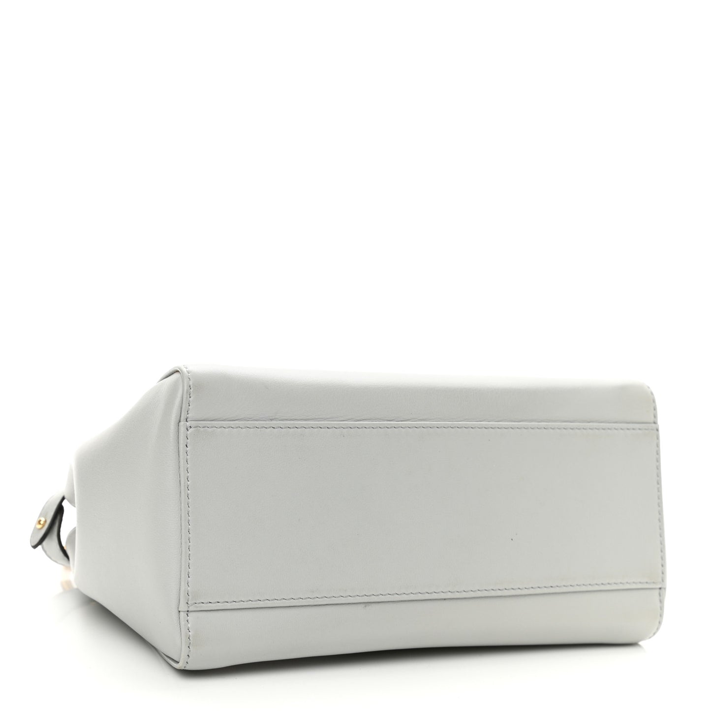 Nappa Colorblock Mini Peekaboo Iconic Satchel Grigio Perla Peonia Alga