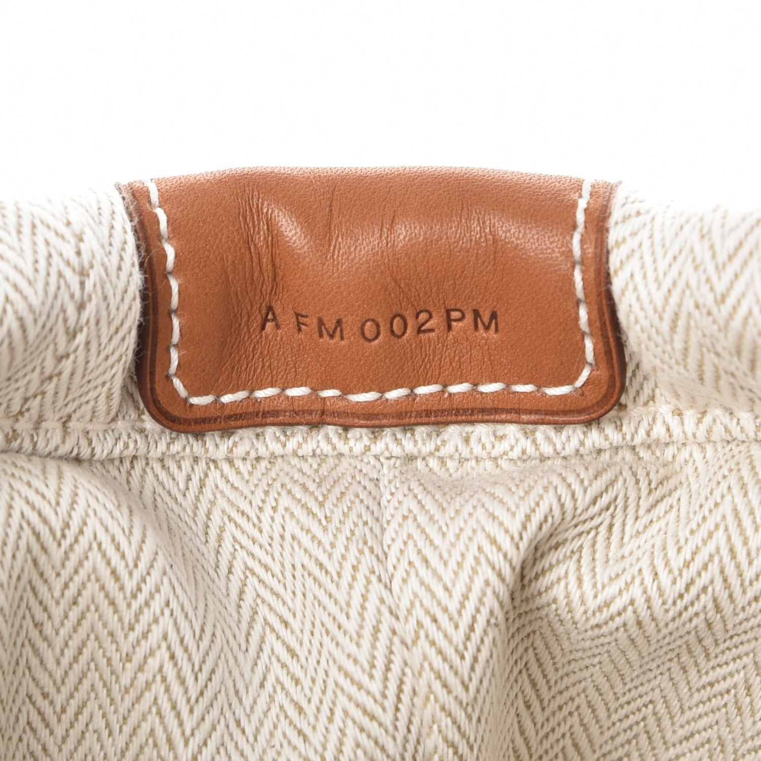 Hermes Canvas Barenia Fourbi 20 PM Pouch Naturel Fauve 7 of 8