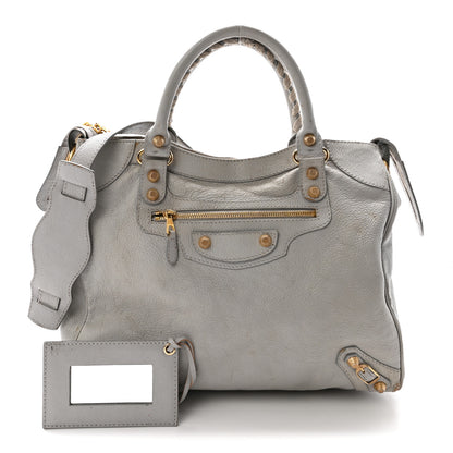 Balenciaga Chevre Giant 12 Gold Hardware Hamilton Velo Gris Ciment 2 of 15