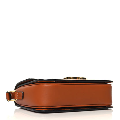 Celine Calfskin Triomphe Canvas Teen Triomphe Bag Tan 4 of 11