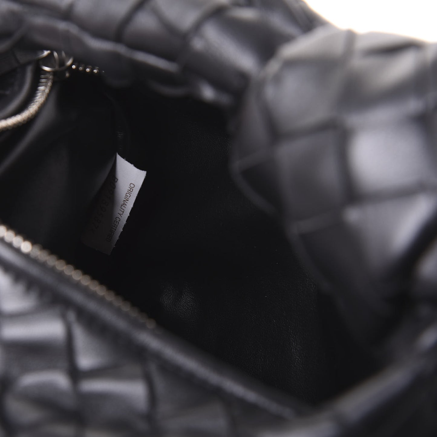 Nappa Intrecciato Mini Jodie Black