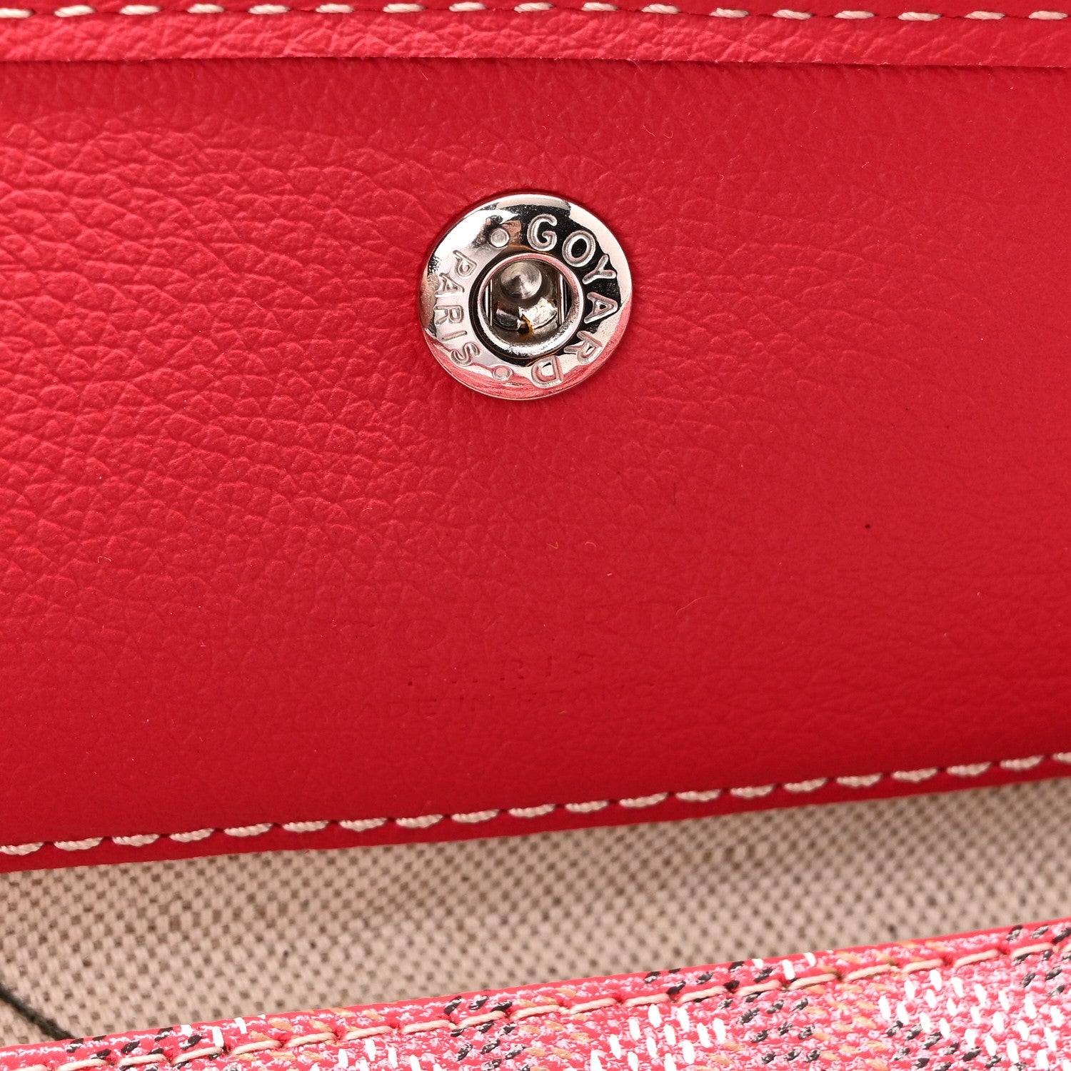 Goyard Goyardine Le Jardin Saint Louis GM Fuchsia 5 of 9