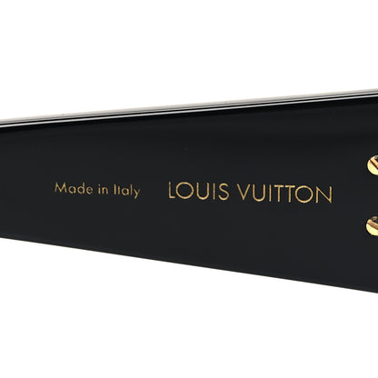 Louis Vuitton X NIGO Acetate 1.1 Zillionaires Sunglasses Z1591E Black 6 of 8