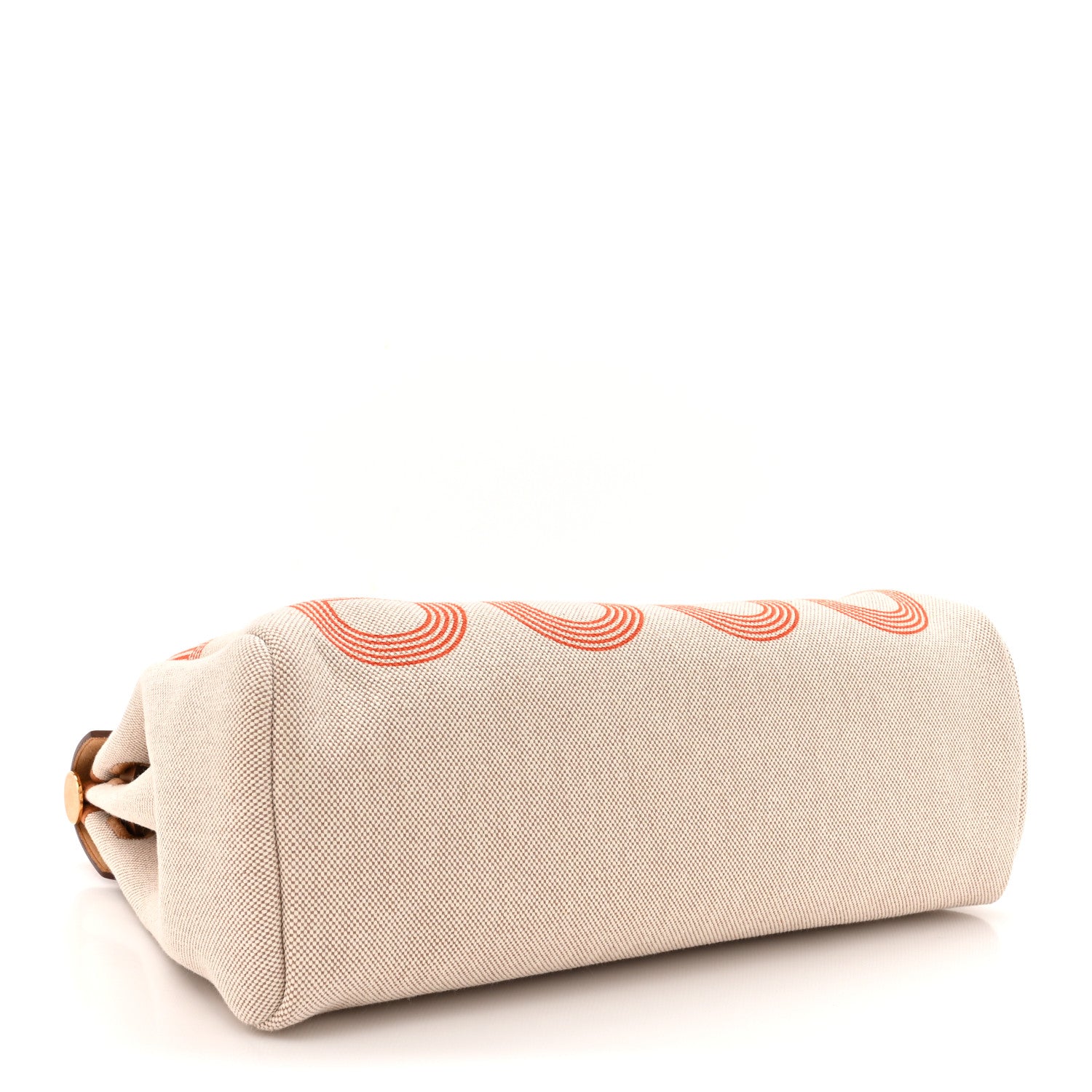 Hermes H Plume Canvas Vache Hunter Circuit 24 Herbag Zip Retourne 31 Orange Mecano Ecru Beige Naturel 5 of 13