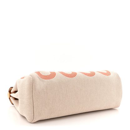 Hermes H Plume Canvas Vache Hunter Circuit 24 Herbag Zip Retourne 31 Orange Mecano Ecru Beige Naturel 5 of 13