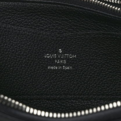 Louis Vuitton Calfskin Zippy Lockme Wallet Black 6 of 10