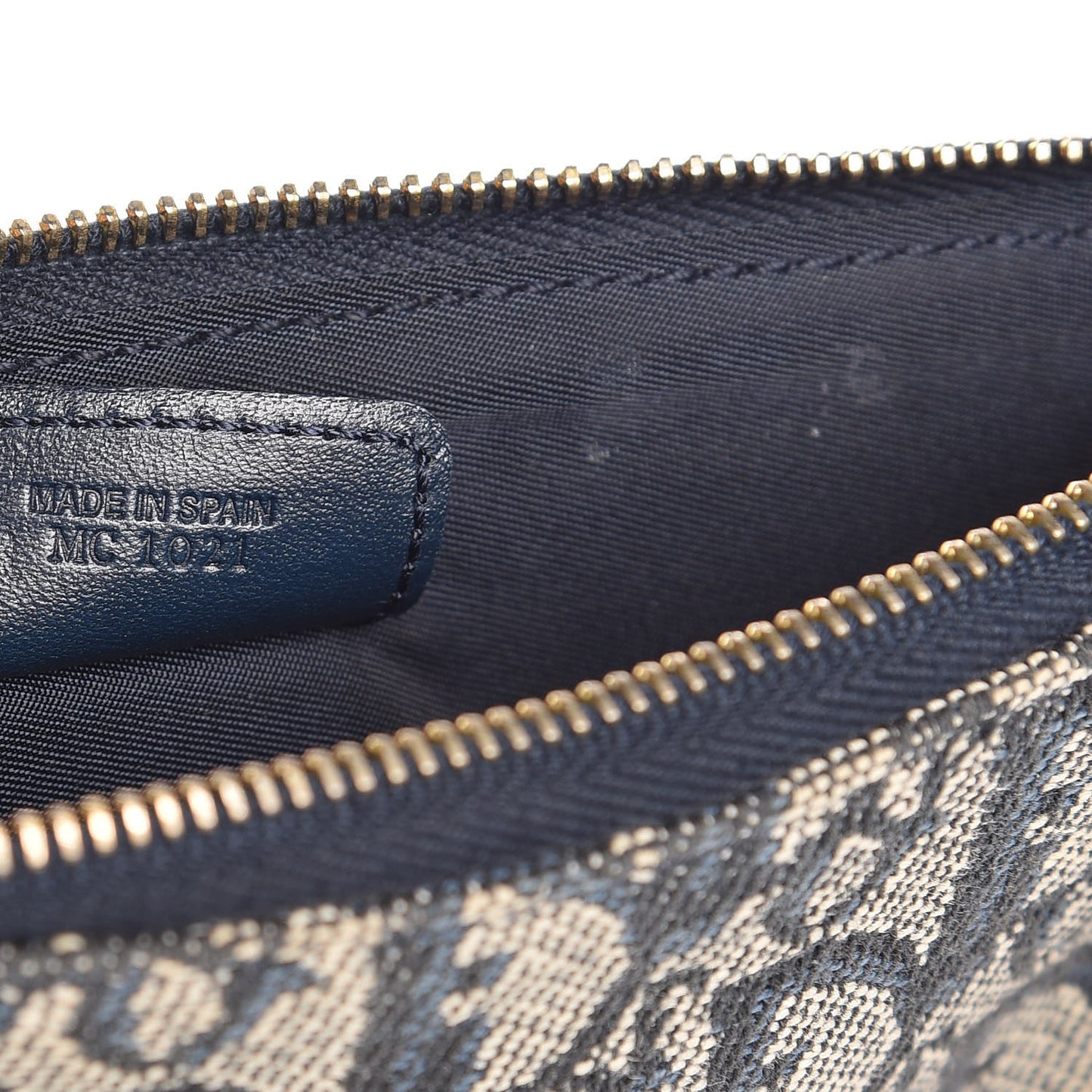 Monogram Mini Saddle Pochette Navy