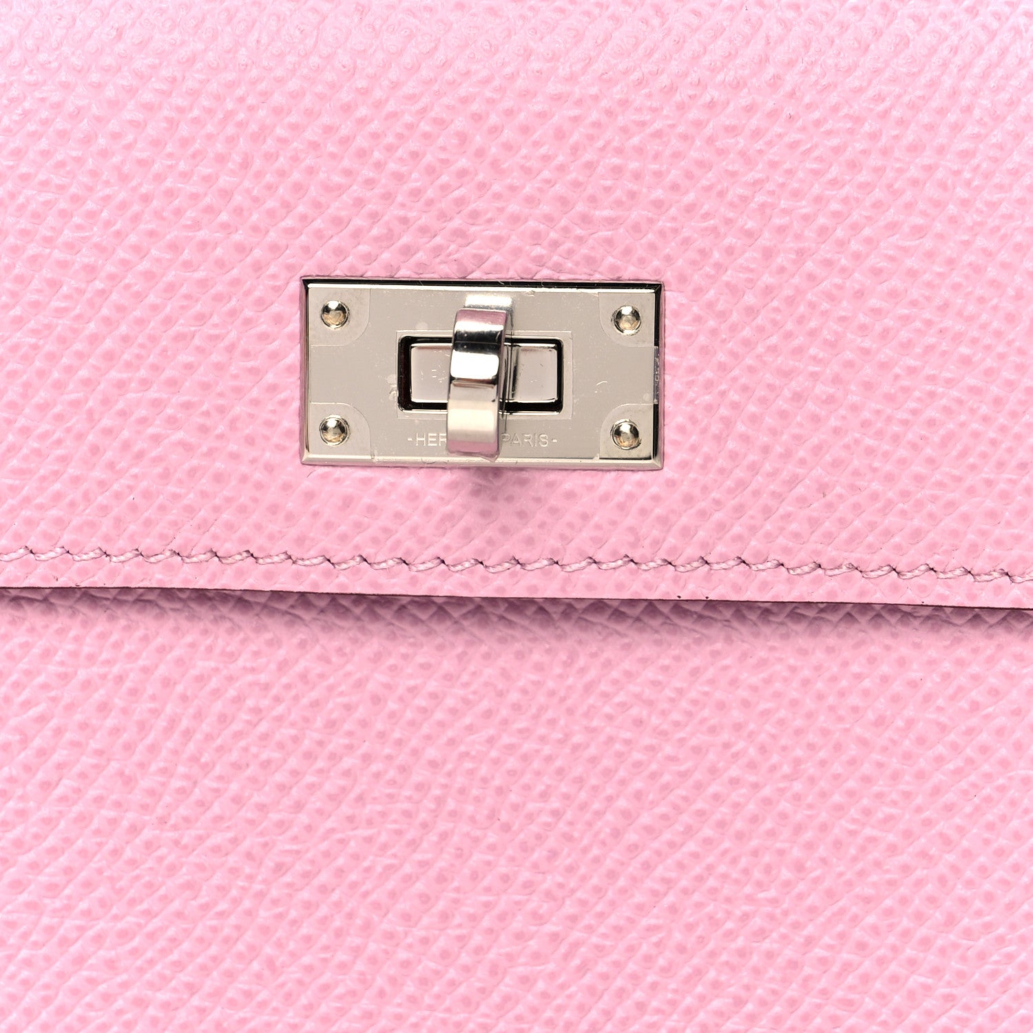 Hermes Epsom Kelly Pocket Compact Wallet Mauve Sylvestre 7 of 8