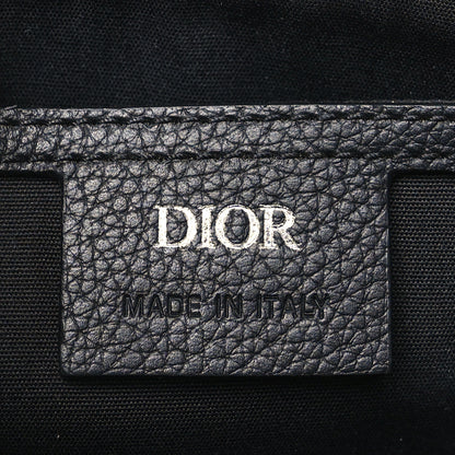 Christian Dior Oblique Jacquard Grained Calfskin Small Saddle Messenger Bag 6 of 11