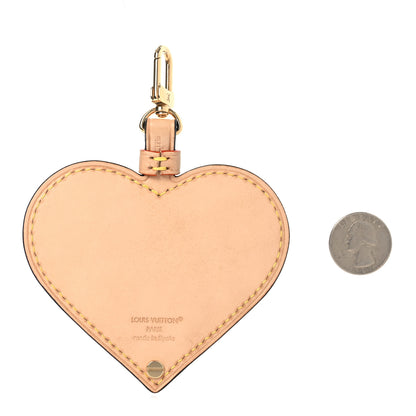 Louis Vuitton Monogram Heart Bag Charm 2 of 4