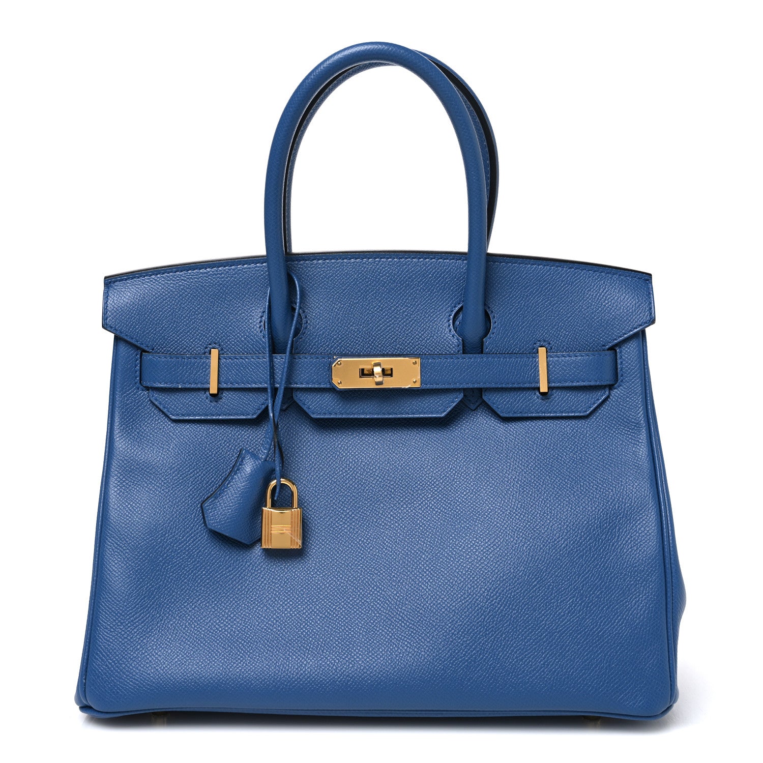 Hermes Epsom Birkin 30 Bleu Agate 1 of 10
