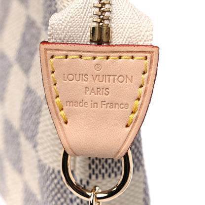 Louis Vuitton Damier Azur Mini Pochette Accessories 6 of 9