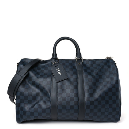 Louis Vuitton Damier Cobalt Keepall Bandouliere 45 1 of 9
