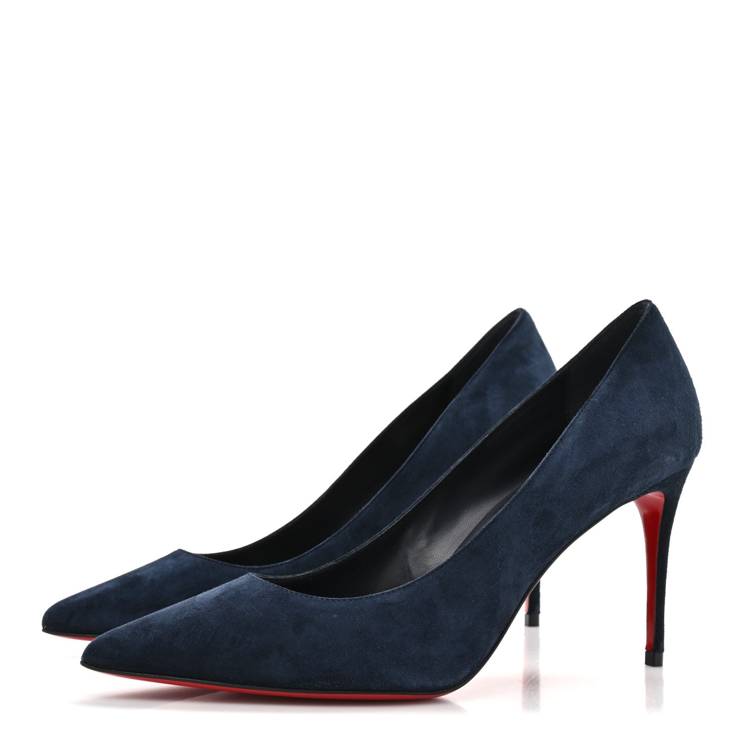Christian Louboutin Veau Velours So Kate 85 Pumps 38 Navy 4 of 8