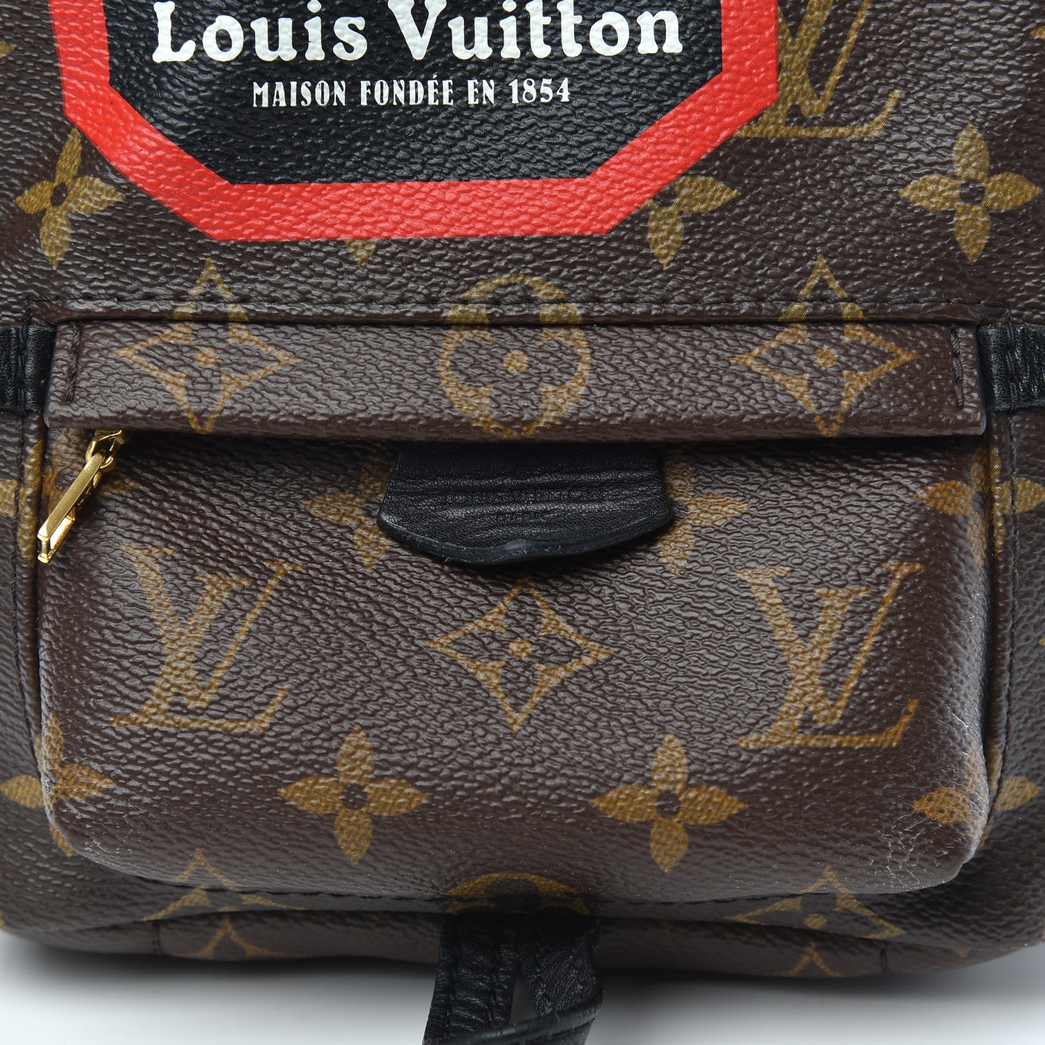 Louis Vuitton Monogram World Tour Palm Springs Backpack Mini 9 of 12