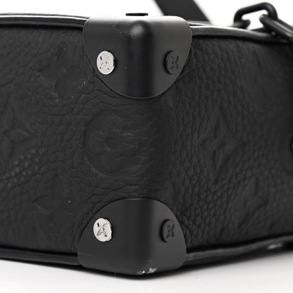 Louis Vuitton Taurillon Monogram Mini Soft Trunk Black 9 of 11