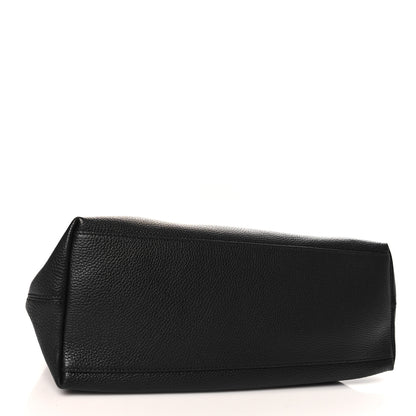 Gucci Pebbled Calfskin Medium Soho Chain Shoulder Bag Black 4 of 10