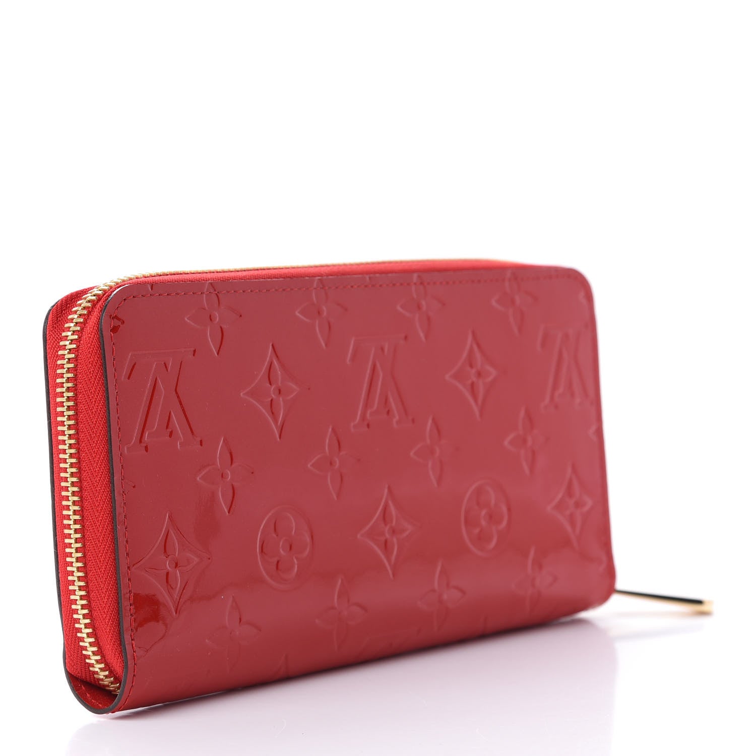 Louis Vuitton Vernis Zippy Wallet Cherry 3 of 10