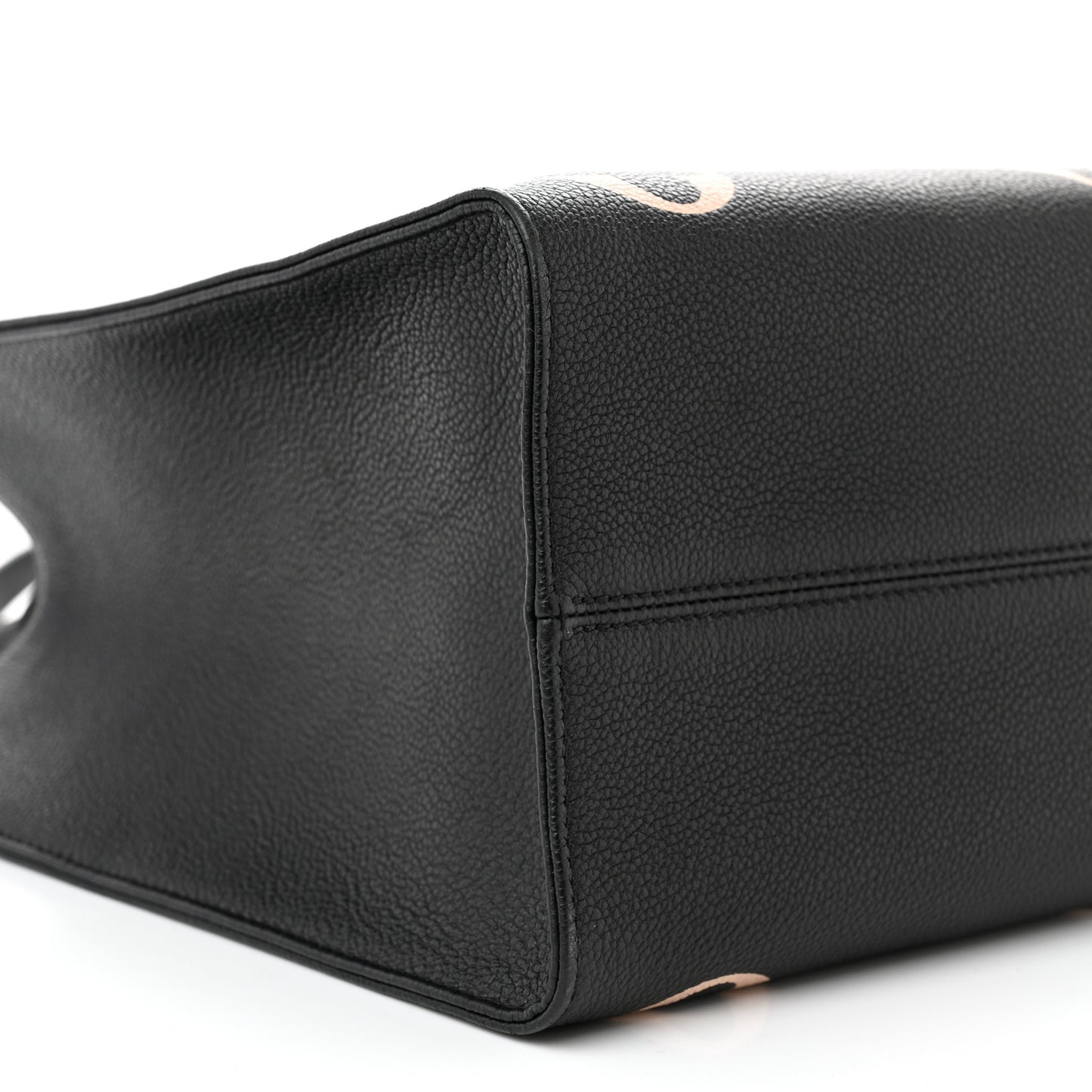 LOUIS VUITTON Empreinte Monogram Giant Onthego MM Black Beige