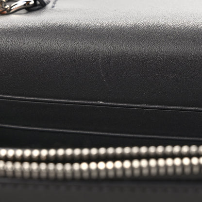 Saint Laurent Smooth Calfskin Classic Monogram Kate Tassel Chain Wallet Asphalt 9 of 9