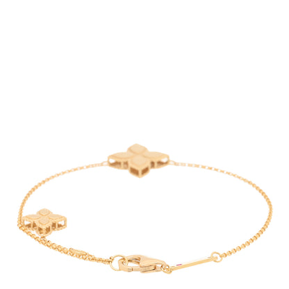 Roberto Coin 18K Yellow Gold Princess Flower Bracelet 2 of 3