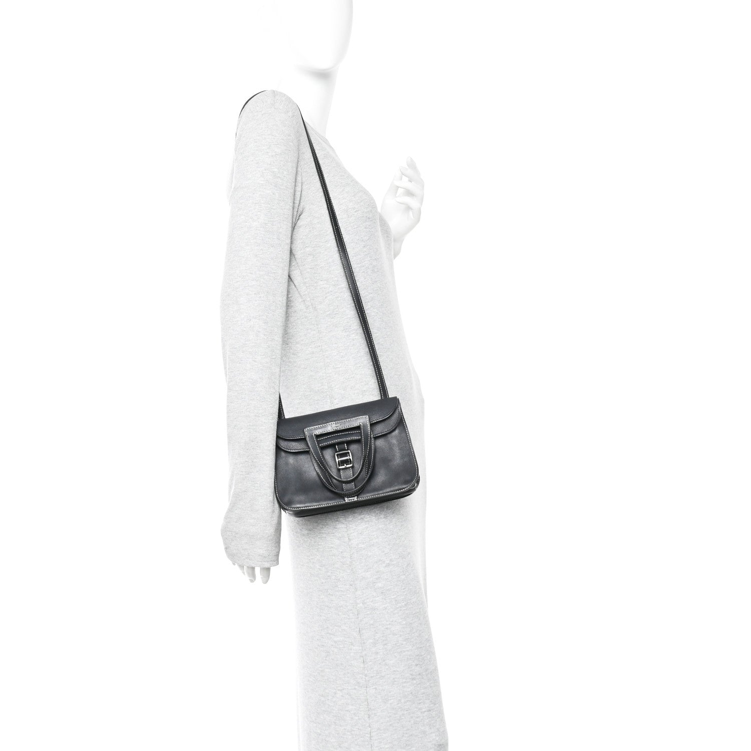 Hermes Swift Mini Halzan 22 Black 2 of 14