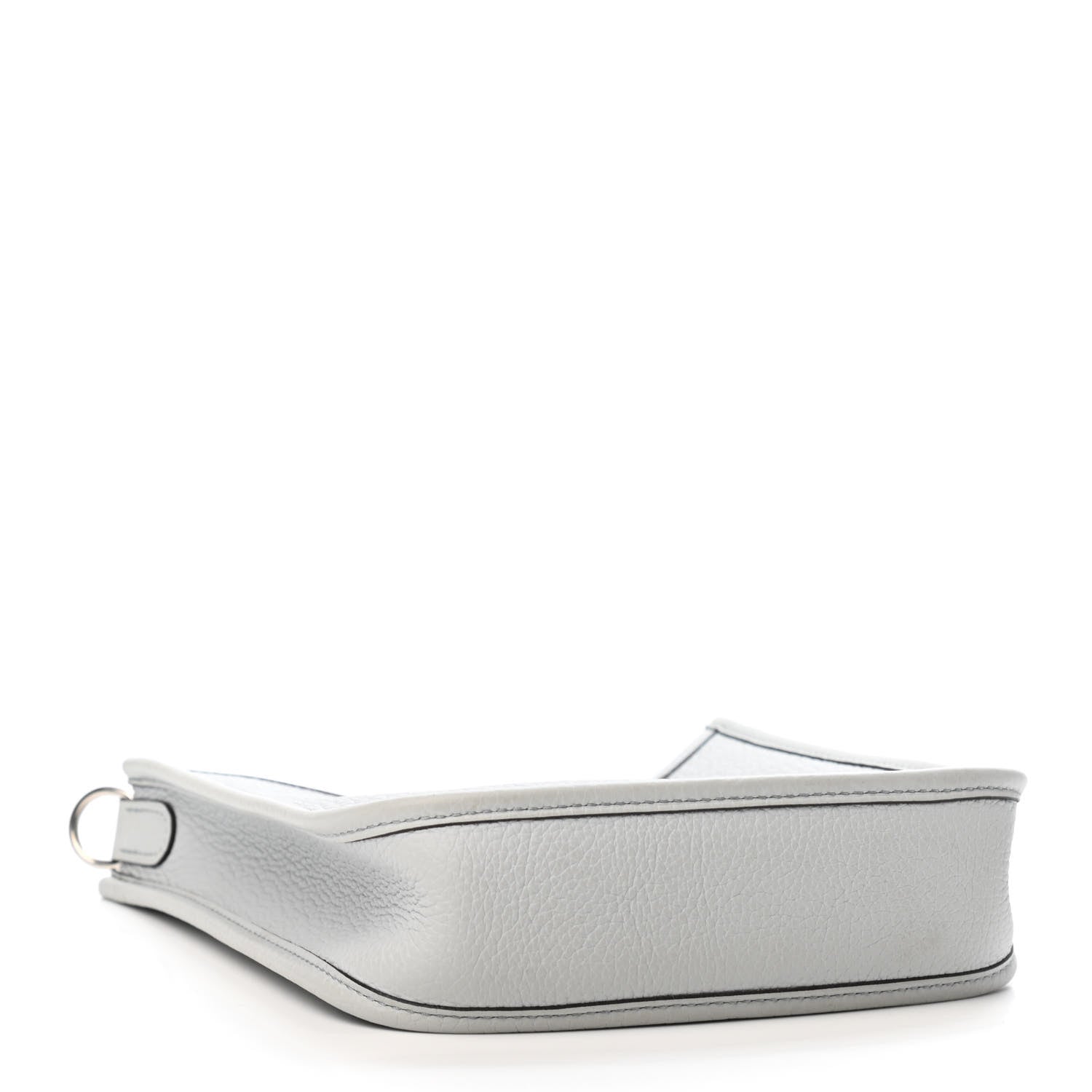 Hermes Taurillon Clemence Amazone Evelyne TPM Gris Perle Etain 3 of 4