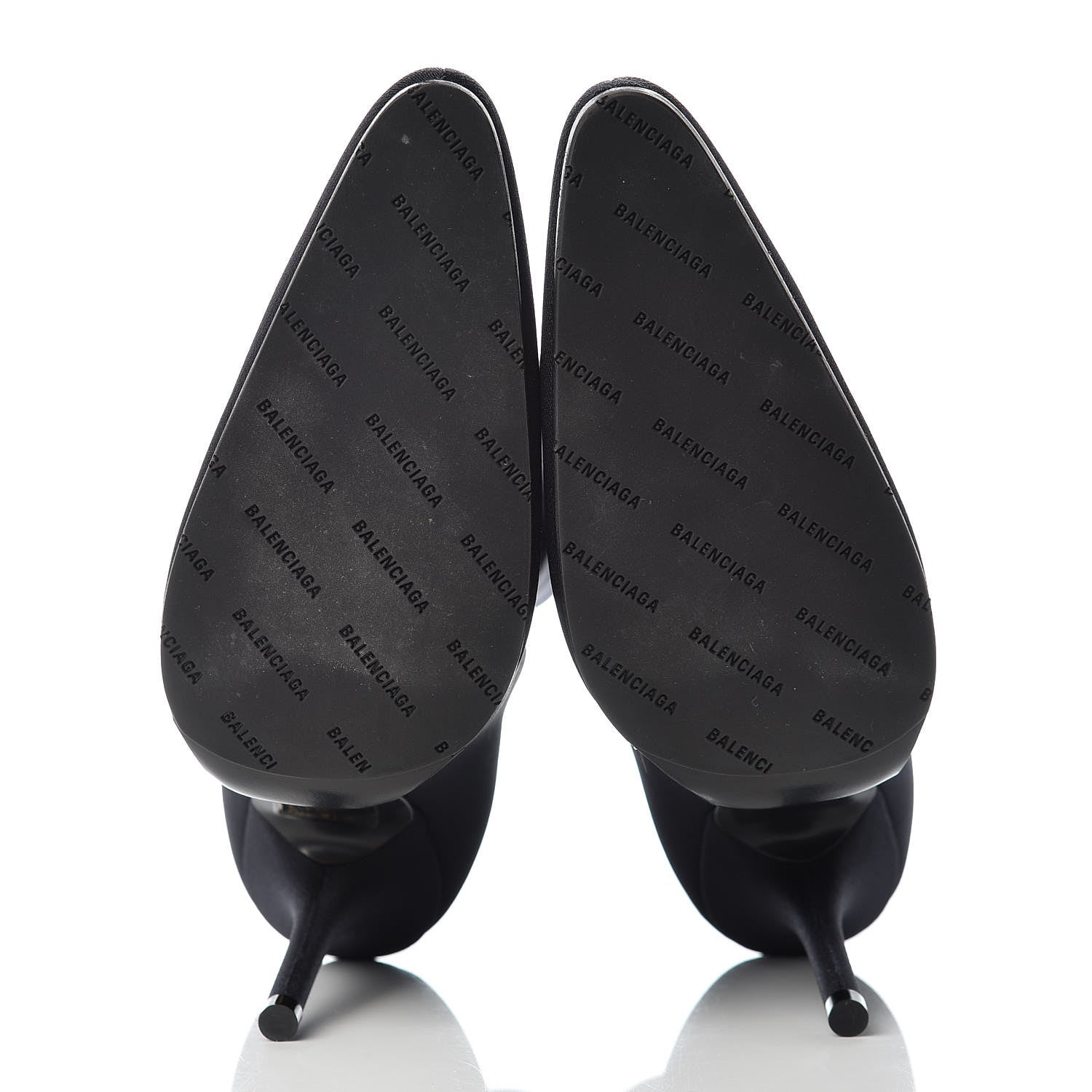 Balenciaga Fabric 110mm Booties 37.5 Black 7 of 8