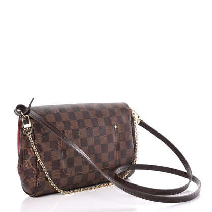 Louis Vuitton Damier Ebene Favorite MM 3 of 13