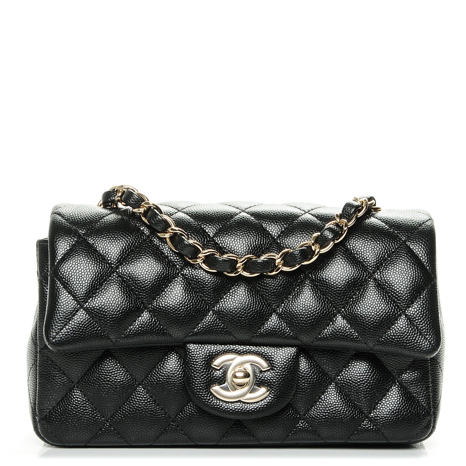 Chanel Caviar Quilted Mini Rectangular Flap Black 1 of 7
