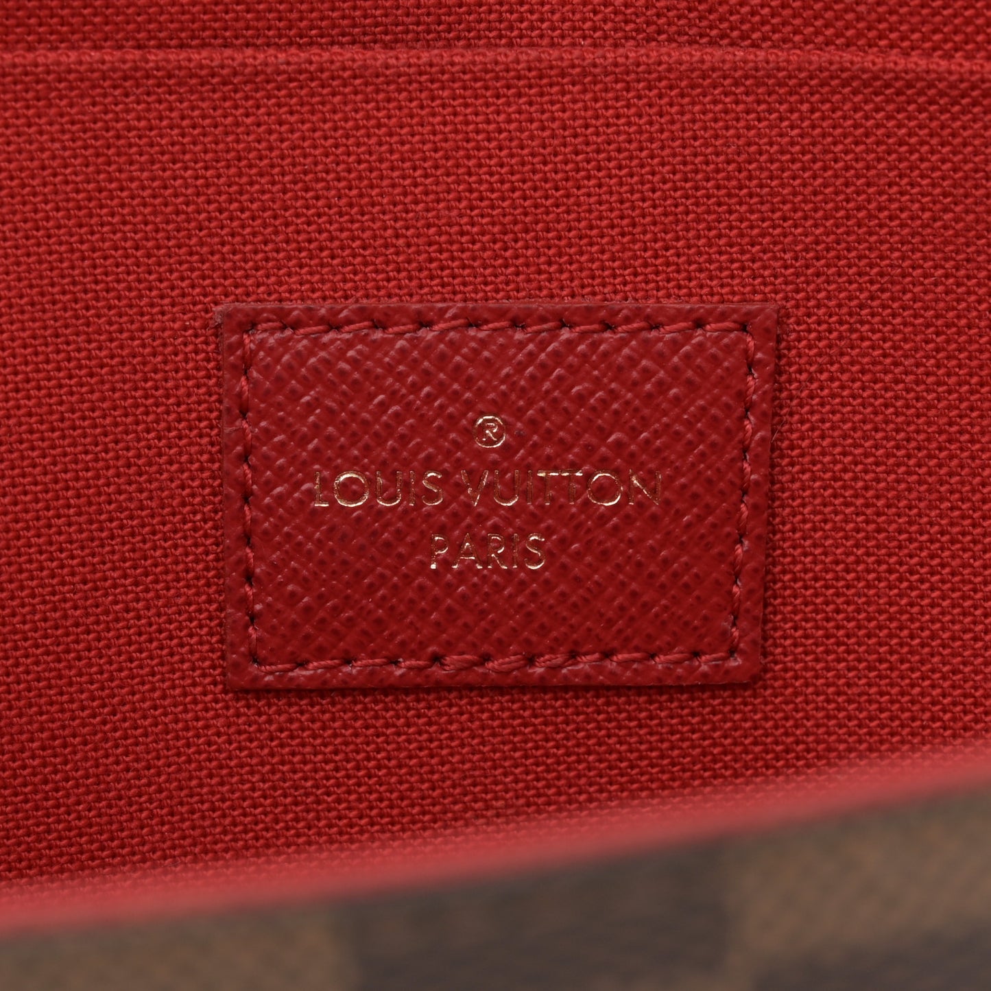 Damier Ebene Pochette Felicie Chain Wallet