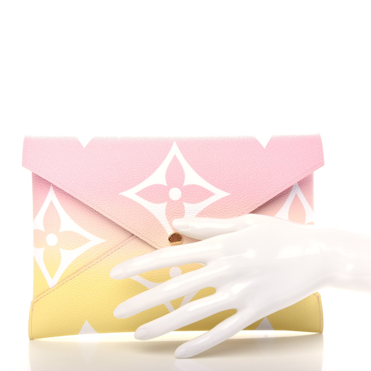 Louis Vuitton Monogram Giant By The Pool Large Kirigami Pochette Pink 2 of 7