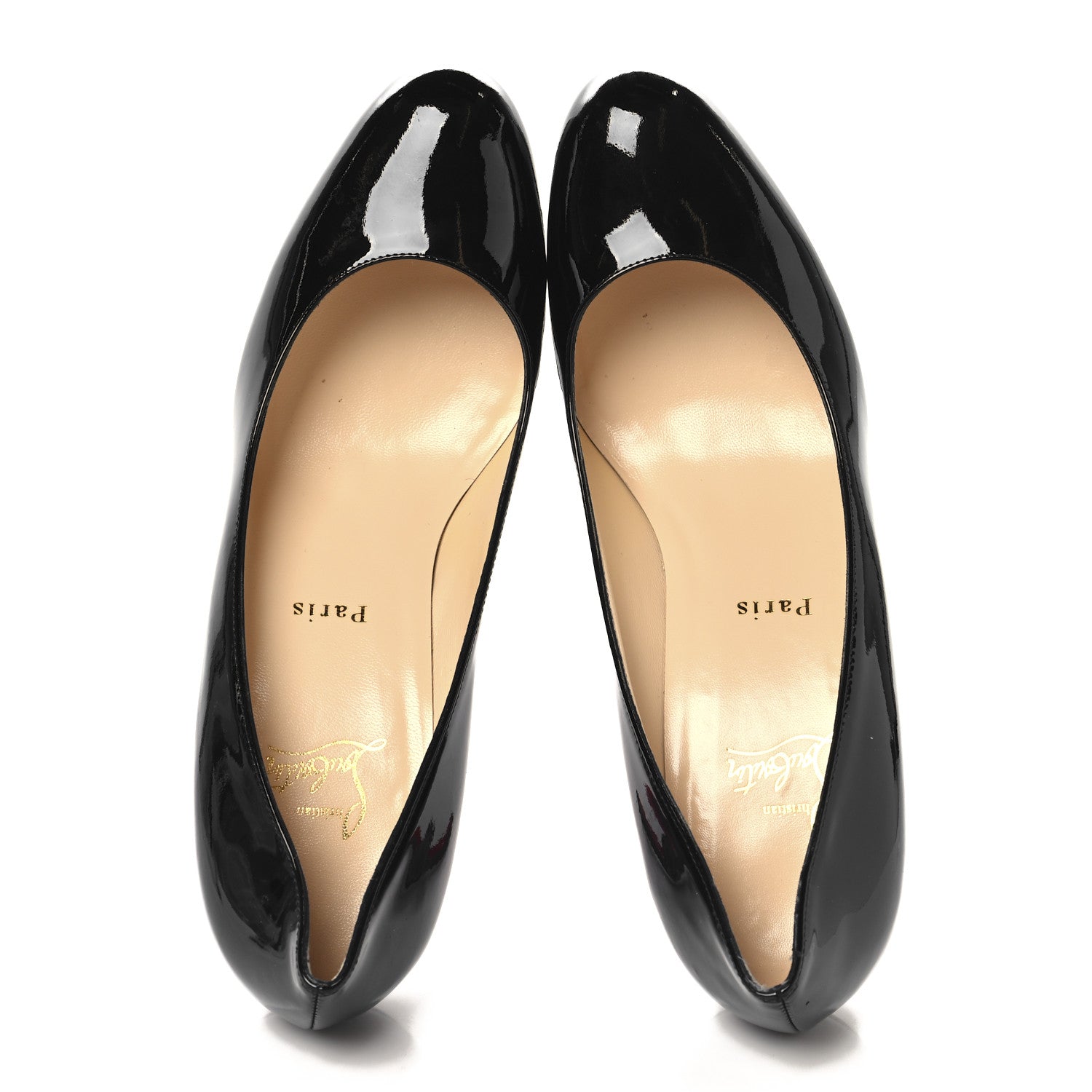 Christian Louboutin Patent New Simple 85 Pumps 41 Black 2 of 9