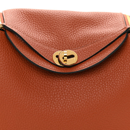 Hermes Taurillon Clemence Lindy 26 Cuivre 7 of 9