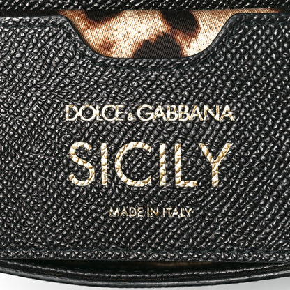 Dolce & Gabbana Dauphine Small Miss Sicily Satchel Black 6 of 10