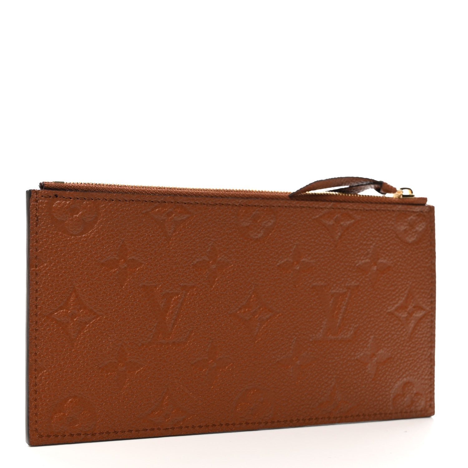 Louis Vuitton Empreinte Felicie Chain Wallet Zippered Insert Cognac 3 of 7