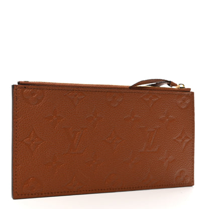 Louis Vuitton Empreinte Felicie Chain Wallet Zippered Insert Cognac 3 of 7