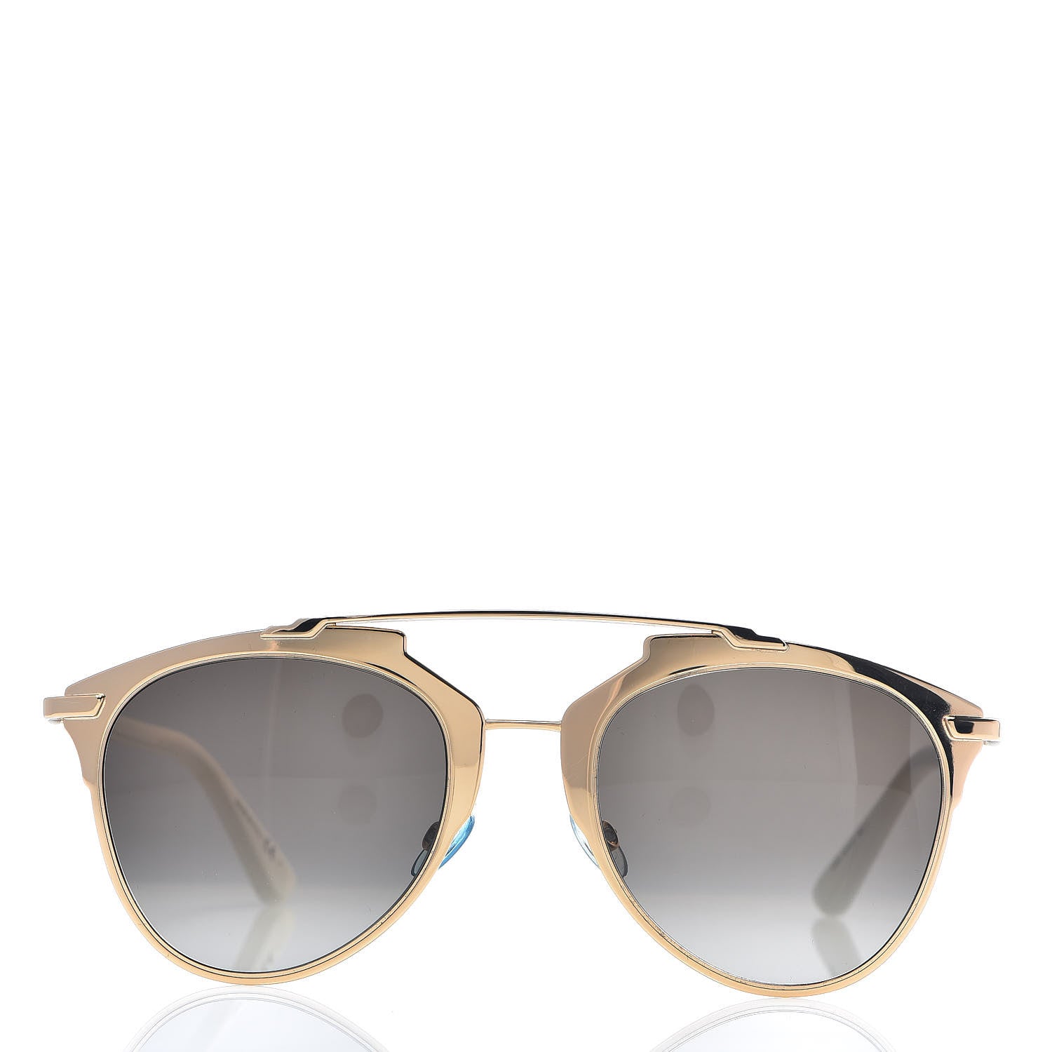 Christian Dior Reflected Sunglasses Gold White 2 of 9