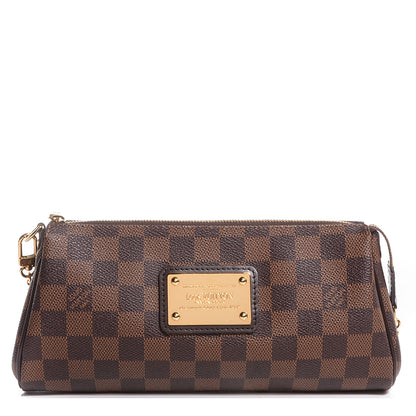 Louis Vuitton Damier Ebene Eva Clutch 1 of 8